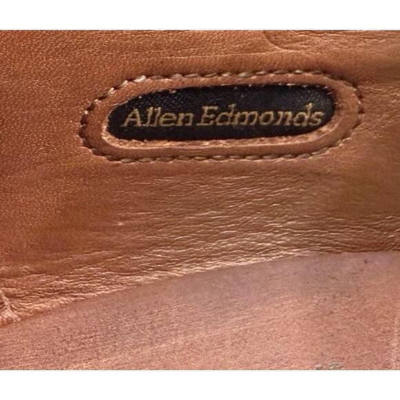 Allen Edmonds Men’s KENILWORTH Size 10 D Dark Reddish Brown - Picture 4 of 9